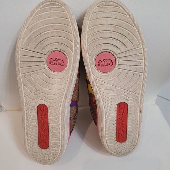 Coach Multicolor Signature Sneakers - Picture 12 of 13